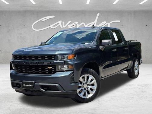 Shadow Gray Metallic 2021 Chevrolet Silverado 1500 Custom