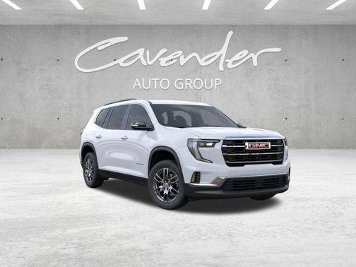 Summit White 2026 GMC Acadia Elevation