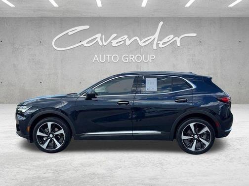 Dark Moon Blue Metallic 2021 Buick Envision Essence