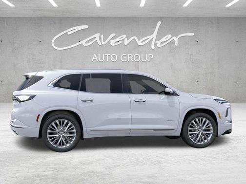 White Tri-Coat 2026 Buick Enclave Avenir