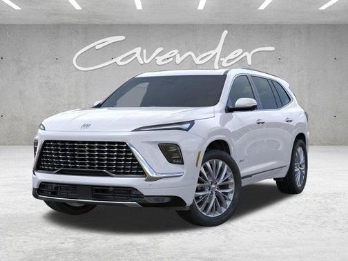 White Tri-Coat 2026 Buick Enclave Avenir