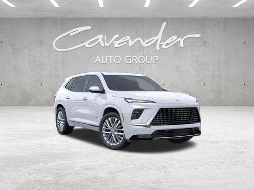 White Tri-Coat 2026 Buick Enclave Avenir
