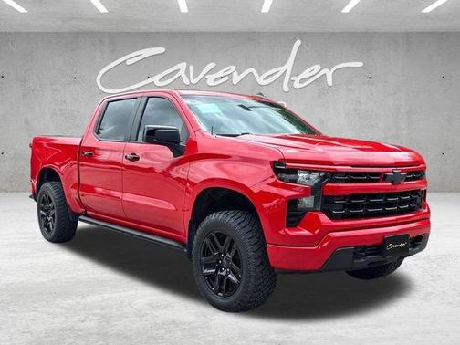 Red 2022 Chevrolet Silverado 1500 Custom