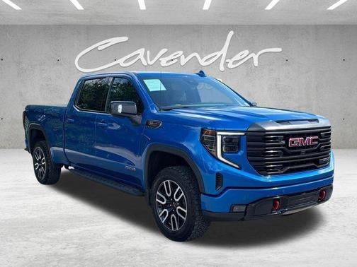 Dynamic Blue Metallic 2022 GMC Sierra 1500 AT4