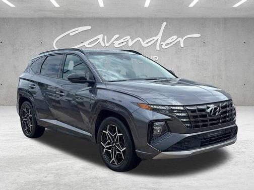 Titanium Gray 2024 Hyundai TUCSON Hybrid N Line