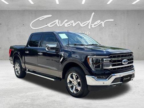 Antimatter Blue Metallic 2022 Ford F-150 Lariat