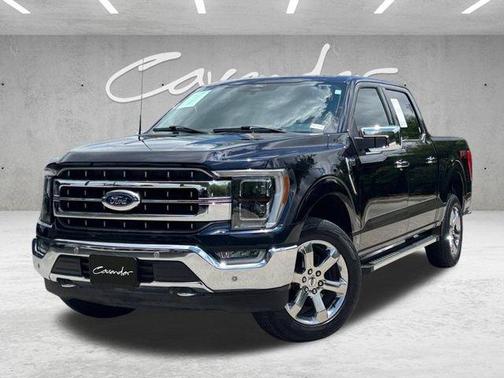 Antimatter Blue Metallic 2022 Ford F-150 Lariat