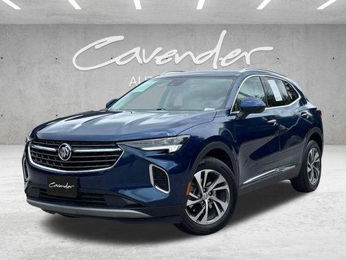Sapphire Metallic 2023 Buick Envision Essence