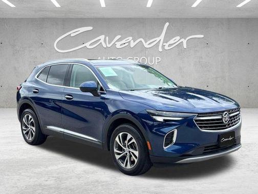Sapphire Metallic 2023 Buick Envision Essence