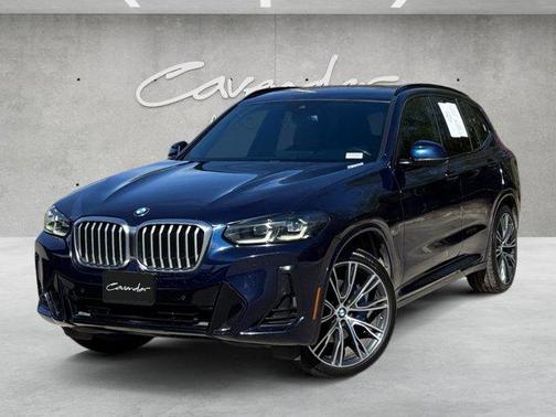 Tanzanite Blue II Metallic 2022 BMW X3 sDrive30i