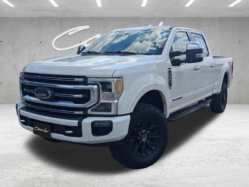 White Metallic 2021 Ford F-250 Platinum
