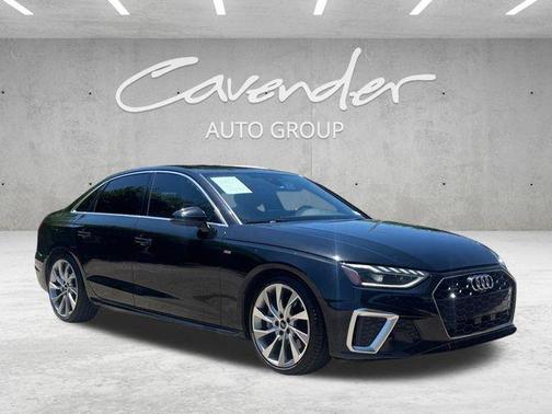 Mythos Black Metallic 2021 Audi A4 45 S line Premium Plus
