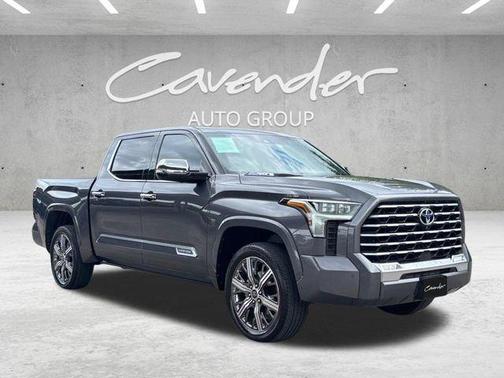 Magnetic Gray Metallic 2023 Toyota Tundra Hybrid Capstone