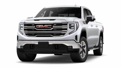 Glacier White 2026 GMC Sierra 1500 SLT