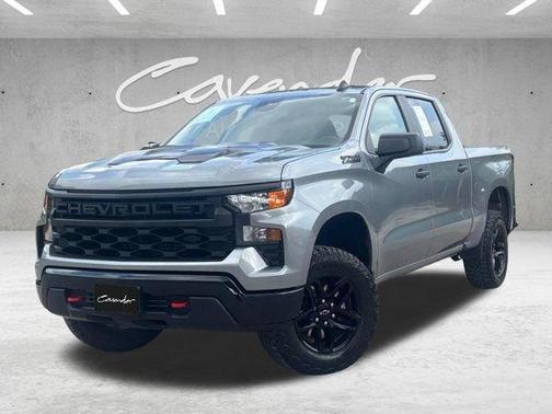 Sterling Gray Metallic 2024 Chevrolet Silverado 1500 Custom Trail Boss