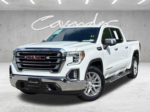 Summit White 2021 GMC Sierra 1500 SLT