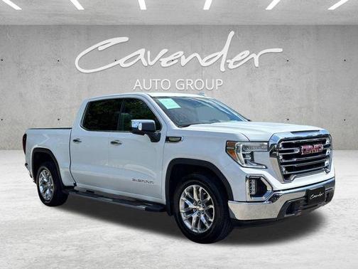 Summit White 2021 GMC Sierra 1500 SLT