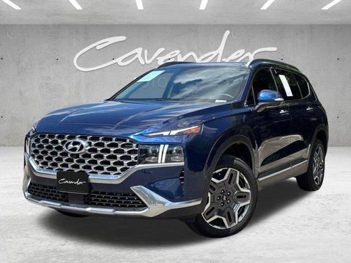 Stormy Blue 2023 Hyundai SANTA FE HEV Limited