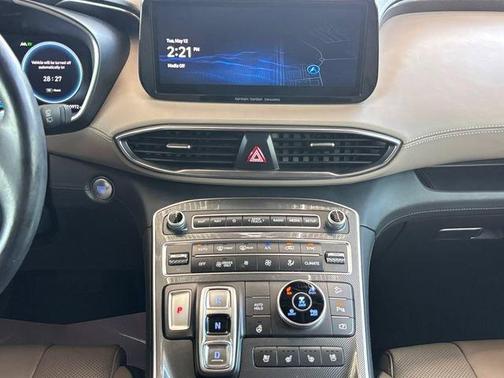 Stormy Blue 2023 Hyundai SANTA FE HEV Limited