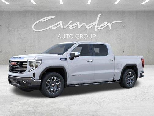Glacier White 2026 GMC Sierra 1500 SLT