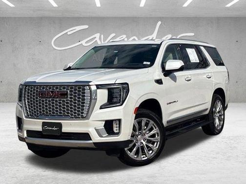 White Frost Tri-Coat 2024 GMC Yukon Denali