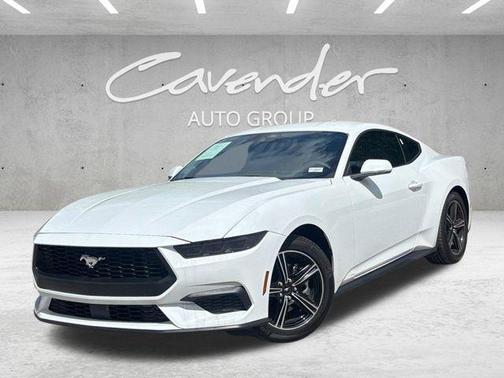 Oxford White 2025 Ford Mustang EcoBoost
