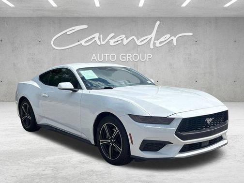 Oxford White 2025 Ford Mustang EcoBoost