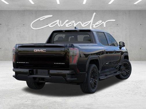 Onyx Black 2026 GMC Sierra EV Elevation