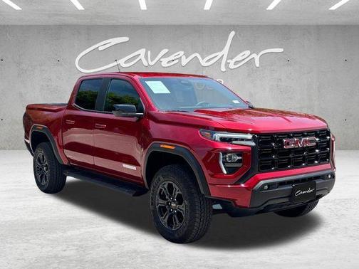 Volcanic Red 2025 GMC Canyon Elevation