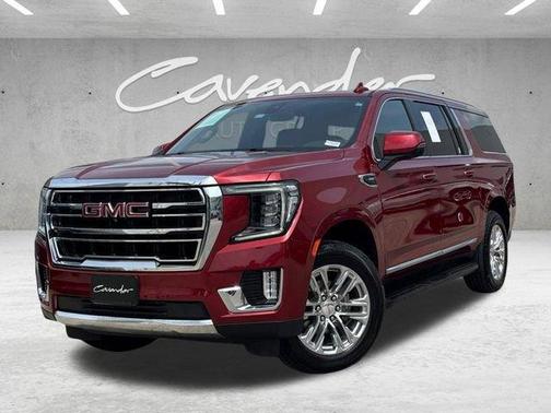 Cayenne Red Tintcoat 2021 GMC Yukon XL SLT