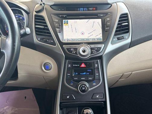 Geranium Red 2014 Hyundai ELANTRA Limited