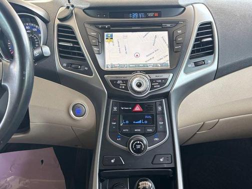 Geranium Red 2014 Hyundai ELANTRA Limited