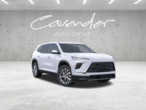 White Tri-Coat 2026 Buick Enclave Preferred