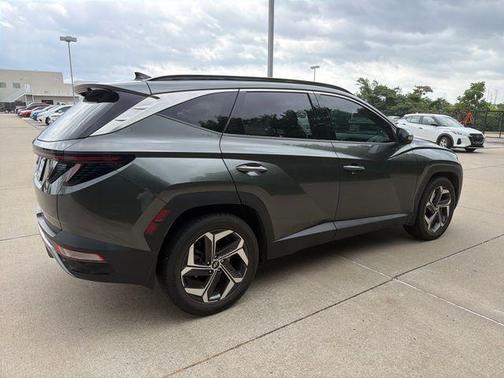 Amazon Gray 2022 Hyundai TUCSON Limited