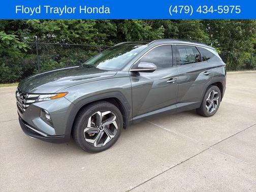 Amazon Gray 2022 Hyundai TUCSON Limited