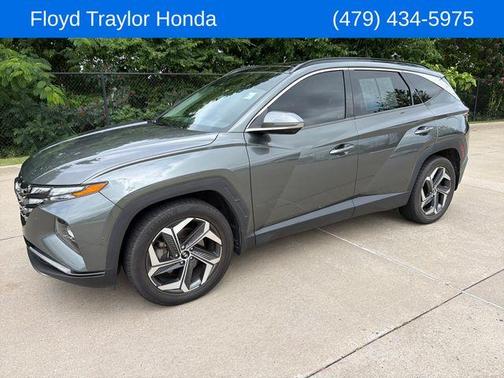 Amazon Gray 2022 Hyundai TUCSON Limited