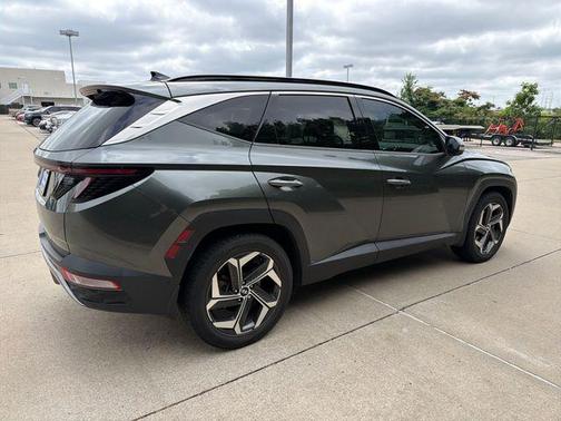 Amazon Gray 2022 Hyundai TUCSON Limited