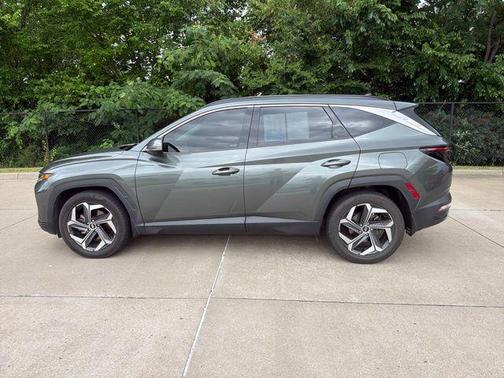 Amazon Gray 2022 Hyundai TUCSON Limited