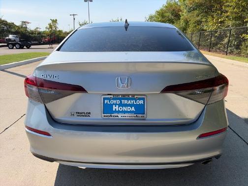 Solar Silver Metallic 2025 Honda Civic Sport