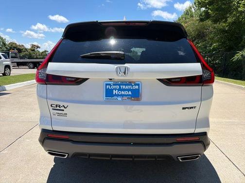 Platinum White Pearl 2026 Honda CR-V Hybrid Sport-L
