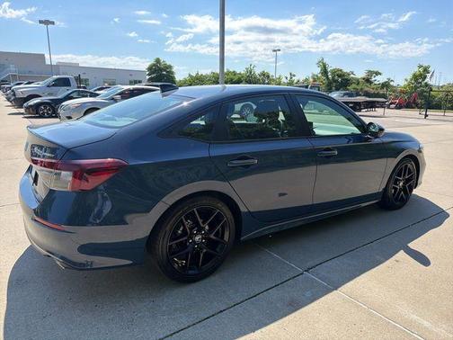 Blue Lagoon 2025 Honda Civic Sport