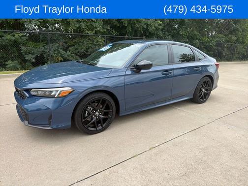 Blue Lagoon Pearl 2026 Honda Civic Hybrid Sport
