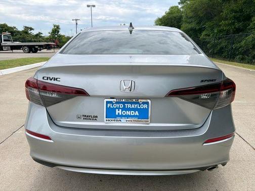 Silver Metallic 2026 Honda Civic Sport