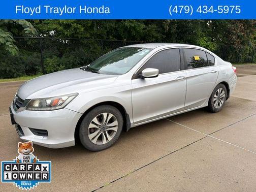 Silver 2015 Honda Accord LX