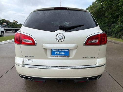White Diamond Clearcoat 2014 Buick Enclave Leather