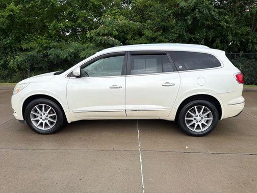 White Diamond Clearcoat 2014 Buick Enclave Leather
