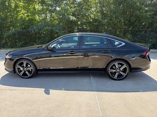 Black 2023 Honda Accord Hybrid Sport