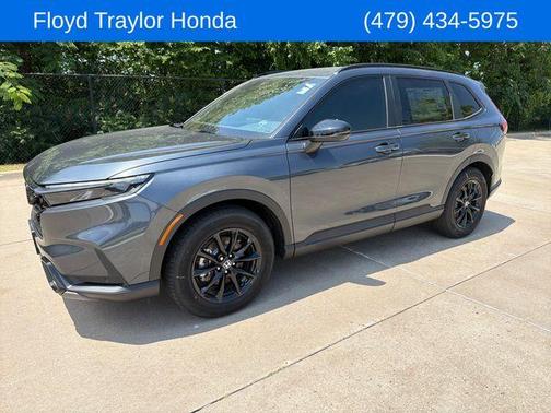 Meteorite Gray Metallic 2026 Honda CR-V Hybrid Sport-L