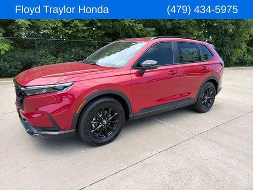 Radiant Red Metallic 2026 Honda CR-V Hybrid Sport-L
