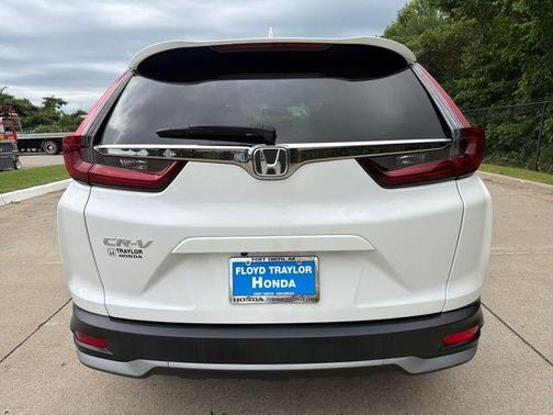 White 2021 Honda CR-V EX-L